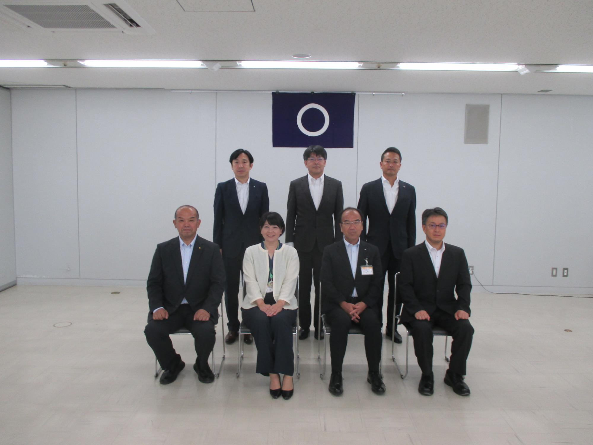 優良建設業者の代表者集合写真