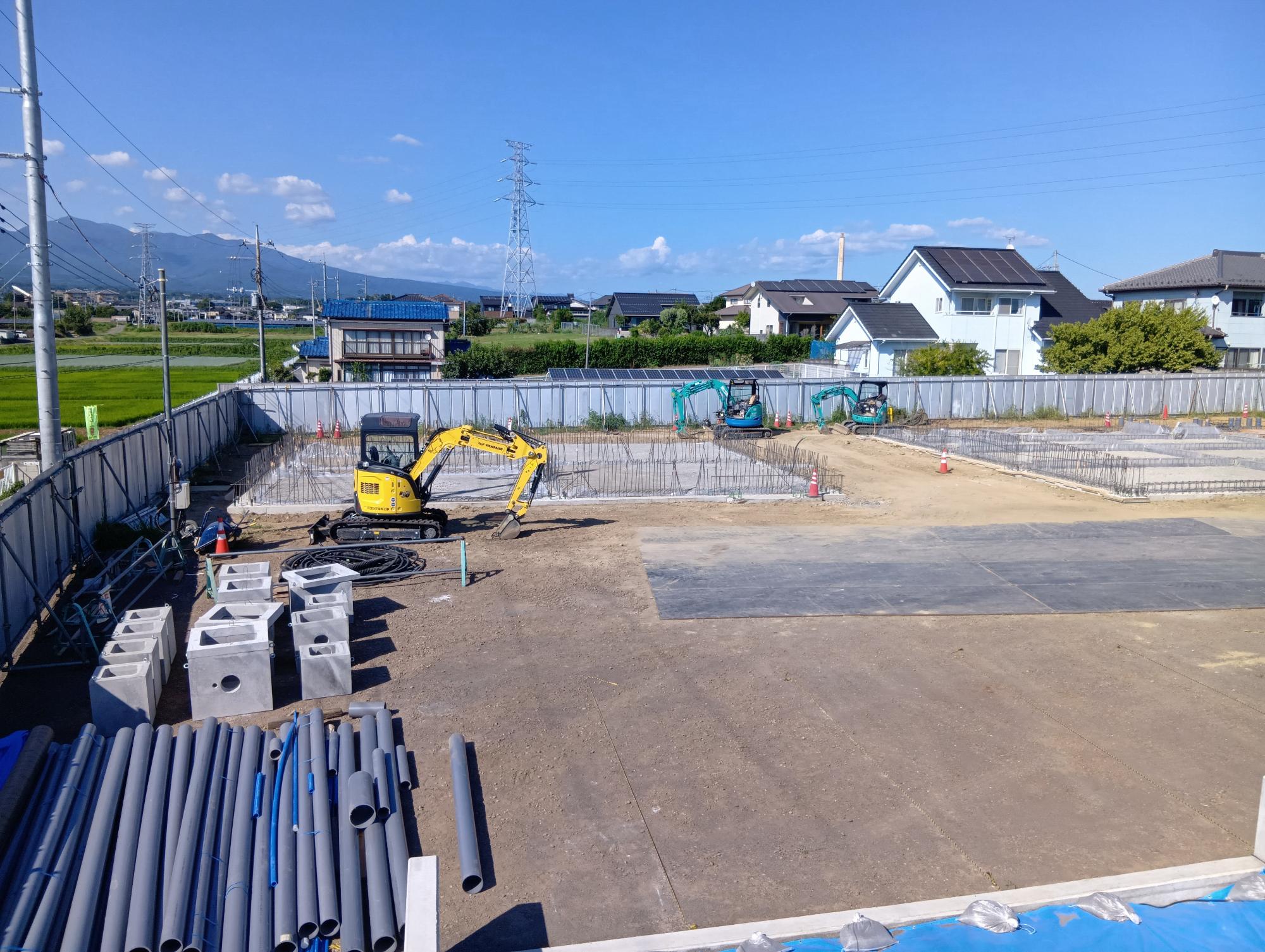 基礎工事完了写真3