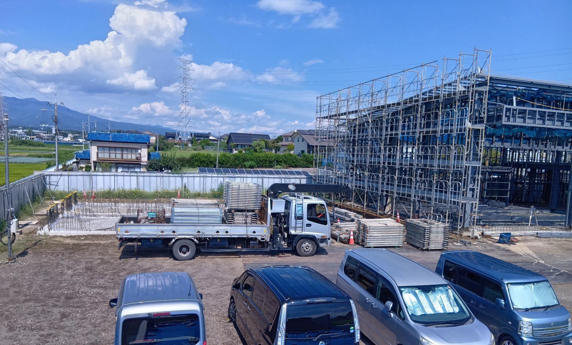 鉄骨建て方3