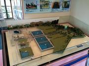 2階展示物（敷島浄水場立体模型）の写真