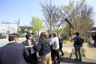 太陽の鐘記念式典写真2